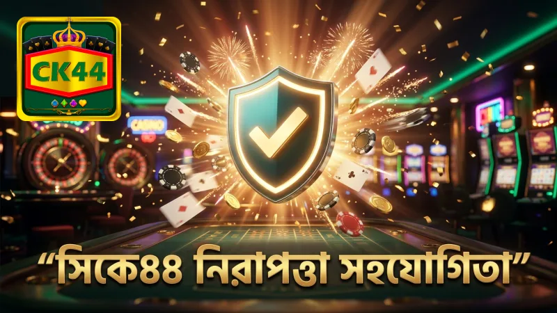 নিয়ন্ত্রক সংস্থার সাথে সহযোগিতায় সিকে৪৪ নিরাপত্তা নিশ্চিত।