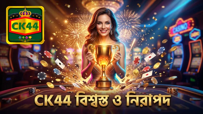 বিশ্বস্ত ডেটা ও নিরাপত্তা নিশ্চিত করে CK44-এর বাজি সেবা।