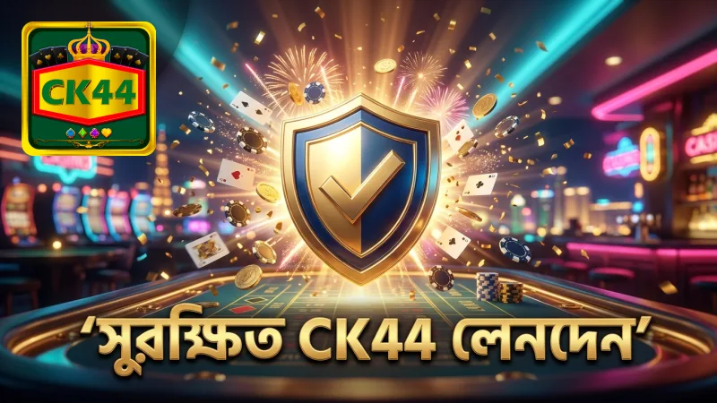 নিরাপদ লেনদেন নিশ্চিত করতে CK44 অ্যাকাউন্ট সুরক্ষা বজায় রাখুন