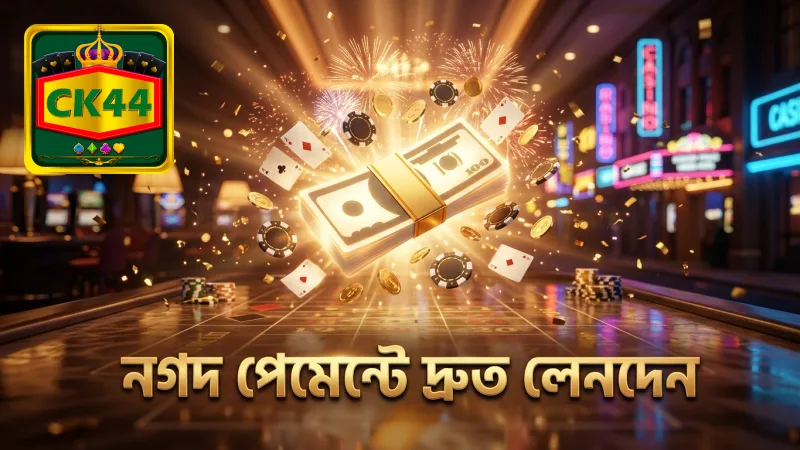 নগদ পেমেন্টে সীমিত ফি এবং দ্রুত অ্যাকাউন্ট আপডেট পাওয়া যায়।