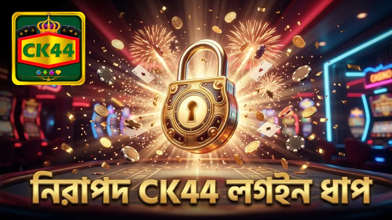 CK44 লগইন প্রক্রিয়ার নিরাপদ ধাপসমূহ অনুসরণ করুন