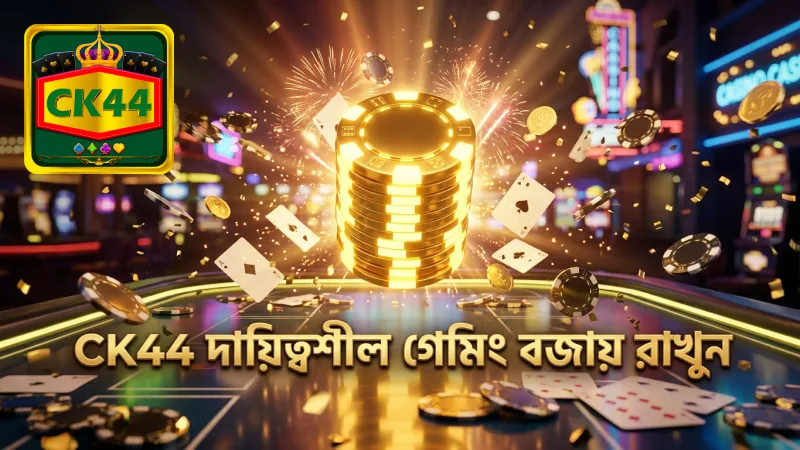 CK44 প্রমোশন এ দায়িত্বশীল গেমিং নিশ্চিত করে নিরাপদ প্লে বজায় রাখুন