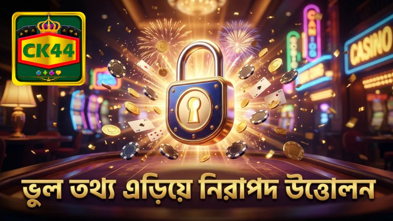 উত্তোলনে সঠিক তথ্য প্রদান ও ভুল এড়ানোর মাধ্যমে লেনদেন নিরাপদ হয়।