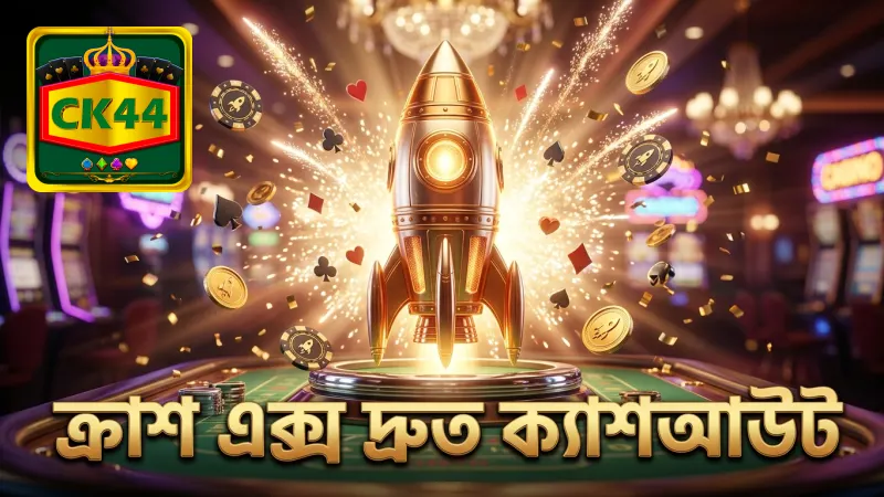 ক্র্যাশ এক্স গেমে দ্রুত ক্যাশআউট ঝুঁকি কমায় এবং লাভ নিশ্চিত করে।