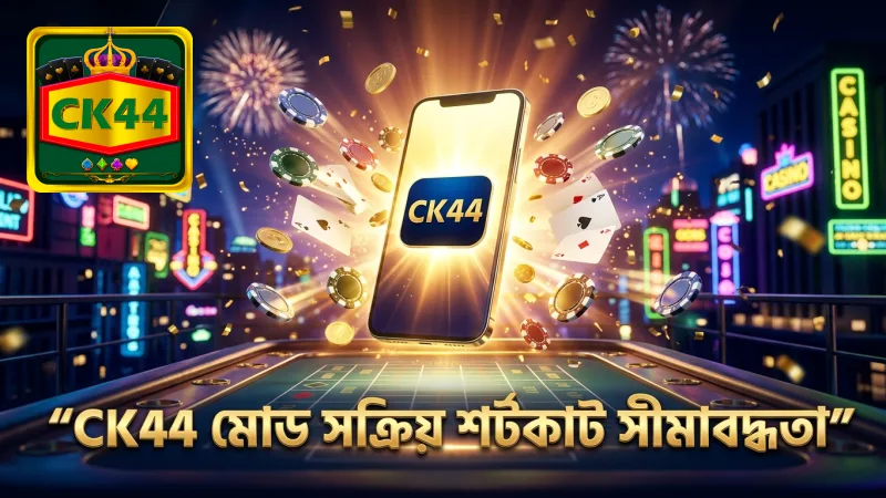 CK44 প্ল্যাটফর্মে মোড সক্রিয় করার শর্টকাট এবং সীমাবদ্ধতা বোঝা জরুরি