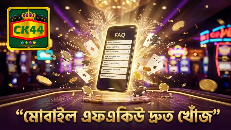 মোবাইল থেকে দ্রুত এফএকিউ খুঁজে পাওয়া এখন সহজ।