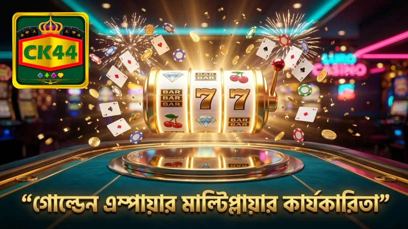 গোল্ডেন এম্পায়ারের ক্রমান্বয়ী মাল্টিপ্লায়ার কার্যকারিতা প্রদর্শন