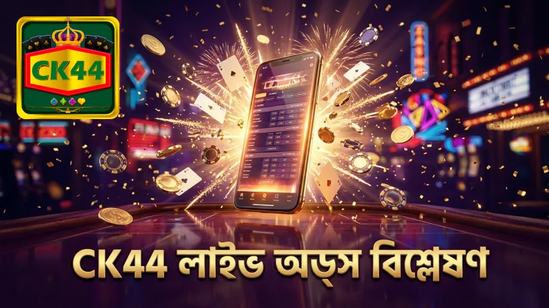 লাইভ অডস পরিবর্তনের গতির উপর CK44 এর বিশ্লেষণ।