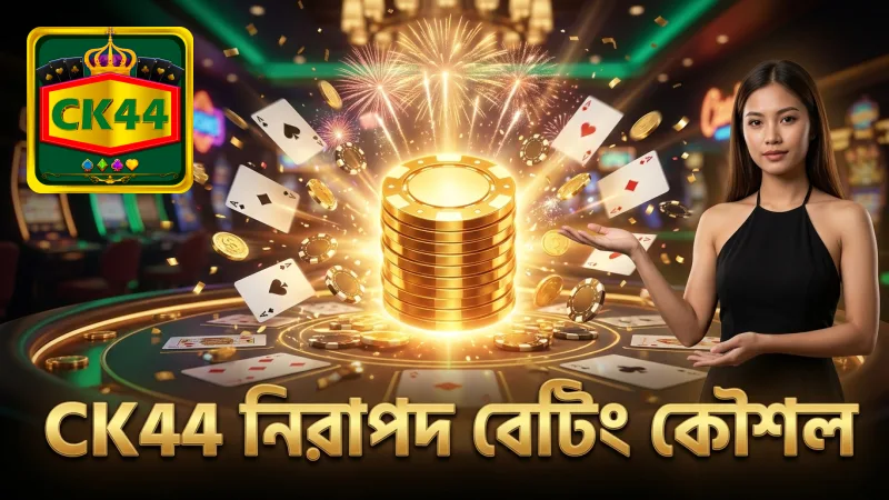 CK44 এর মাধ্যমে নিরাপদ ও দায়িত্বশীল বেটিং কৌশল