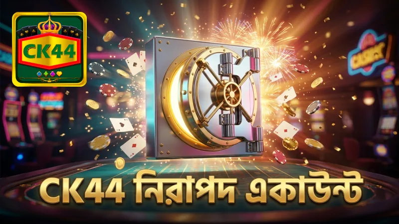 CK44 প্ল্যাটফর্মে নিরাপদ একাউন্ট ব্যবস্থাপনা নিশ্চিত