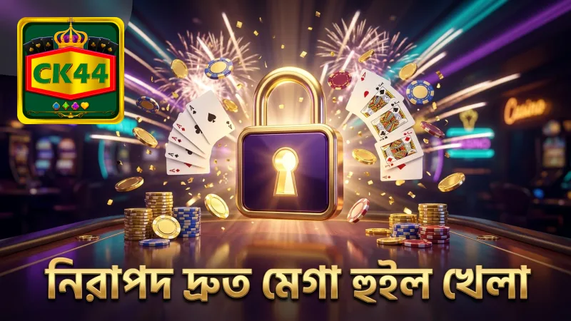 দ্রুত গতি ও নিরাপদ খেলার জন্য মেগা হুইল গেম।