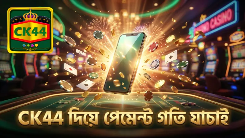 পেমেন্ট গতি ও ফি CK44 দিয়ে পরীক্ষা করে যাচাই করুন