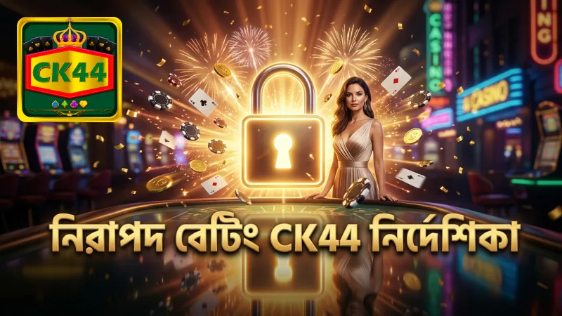 CK44 প্ল্যাটফর্মে নিরাপদ বেটিং ও ঝুঁকি ব্যবস্থাপনা পদ্ধতি।