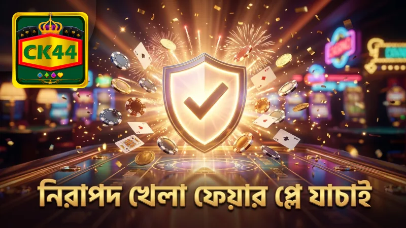 গেমের অ্যালগরিদম ও ফেয়ার প্লে যাচাই নিশ্চিত করে নিরাপত্তা।