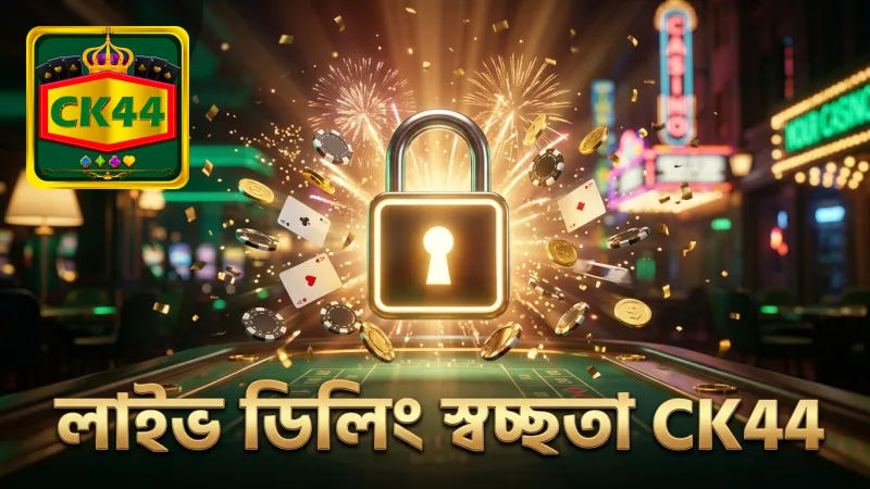 লাইভ ডিলিংয়ে স্বচ্ছতা CK44 প্লেয়ারদের আস্থা বাড়ায়