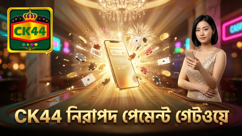 নিরাপদ পেমেন্ট ও SSL এনক্রিপশন CK44-র গেমিং অভিজ্ঞতাকে নিশ্চিত করে